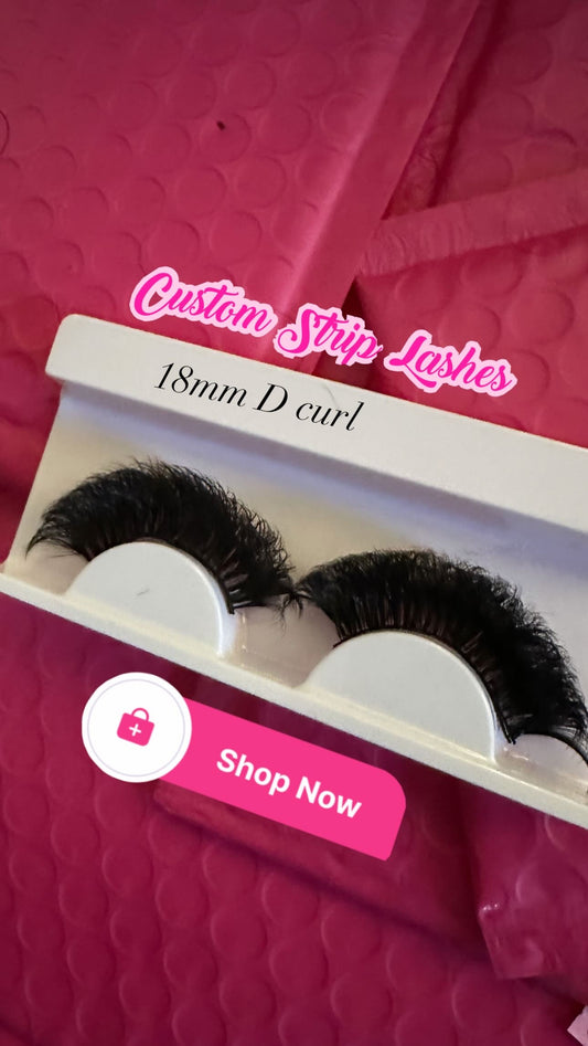 18MM D curl Lashes